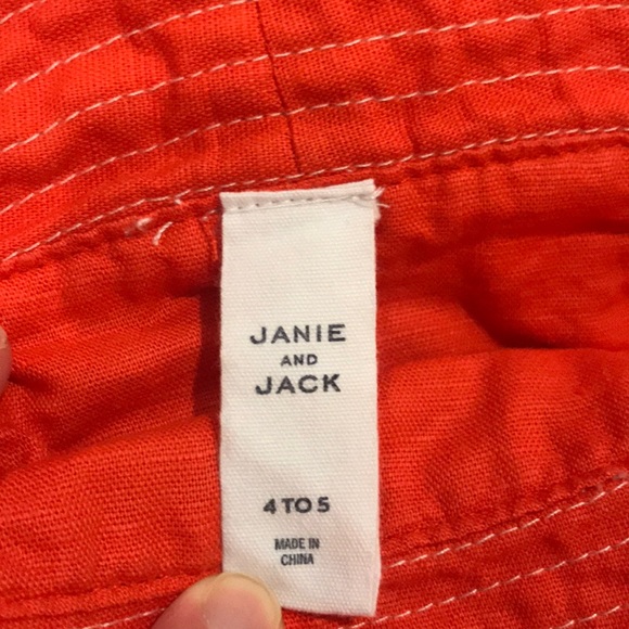 💕HP 6/1 Janie & Jack Red bucket hat - Picture 3 of 3